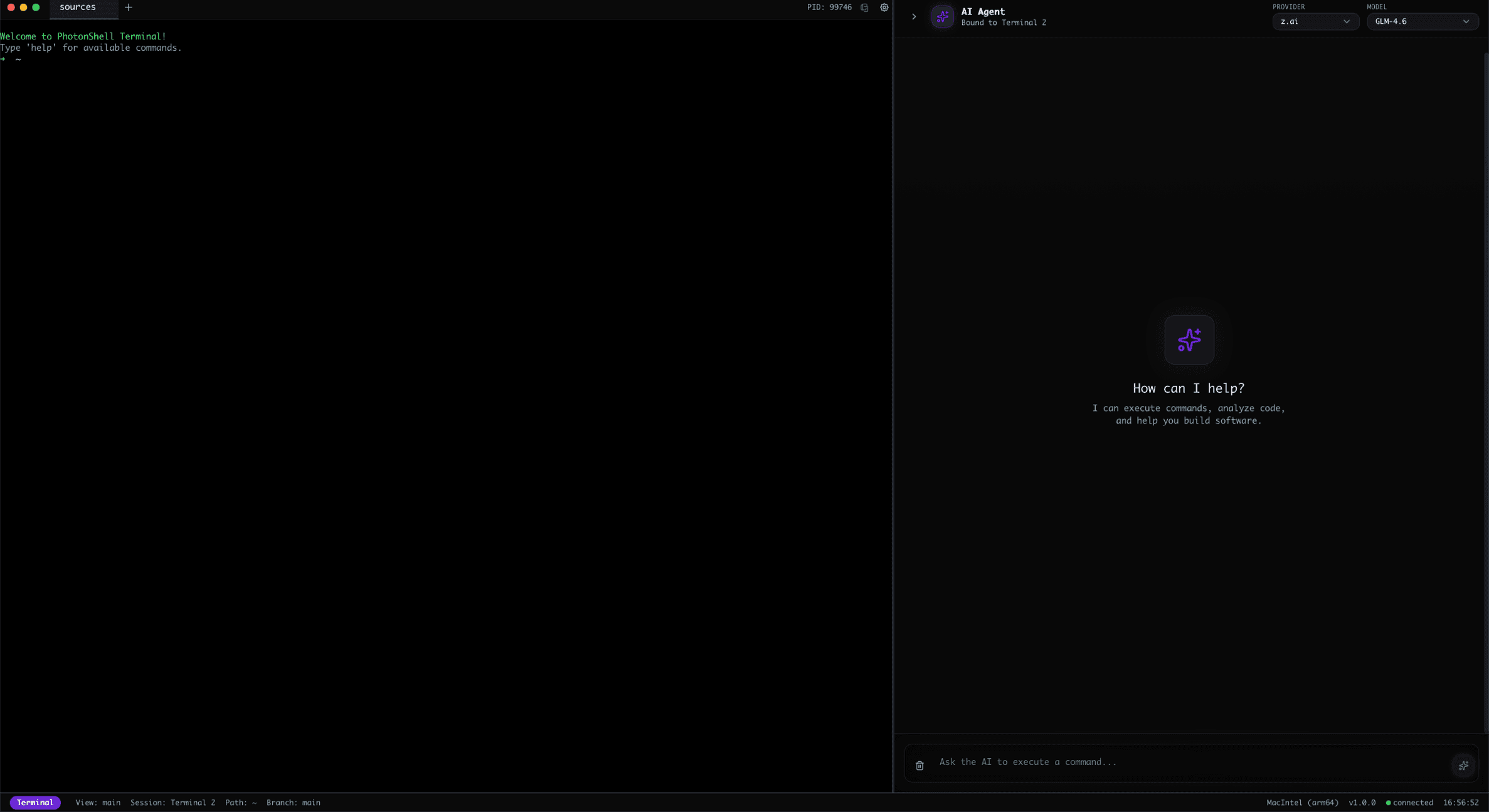 PhotonShell Interface